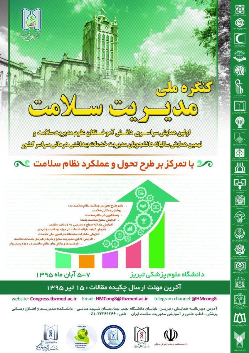 اولین کنگره ملی مدیریت سلامت