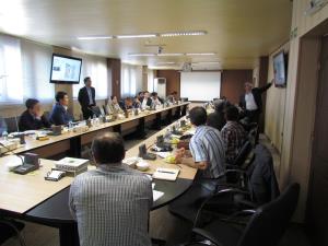 حضور هیاتی از بیمارستان BUNDANG دانشگاه ملی سئول در دانشگاه علوم پزشکی تبریز 