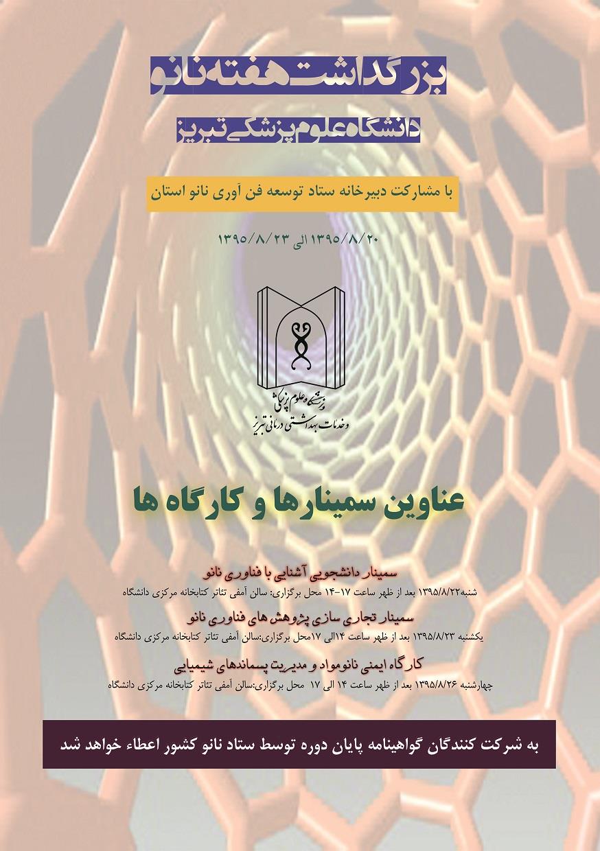 سمینار تجاری سازی پژوهش های فناوری نانو در دانشگاه علوم پزشکی تبریز برگزار شد