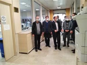 بازدید دکتر پرویز شهابی معاون تحقیقات و فناوری از آزمایشگاه جامع