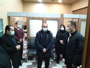 بازدید دکتر پرویز شهابی معاون تحقیقات و فناوری دانشگاه به همراه دکتر خسرو ادیب کیا مدیر توسعه و ارزیابی تحقیقات از مرکز تحقیقات ریز فناوری دارویی