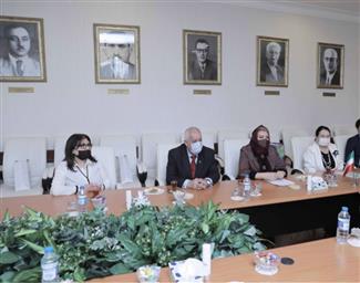 بازدید دکتر سودابه داوران از دانشگاه طب باکو بنا به دعوت رئیس این دانشگاه