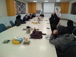 جلسه در مرکز نوآوری در مورد کووید 19