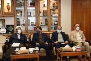 چلسه ی بررسی راهکارهای توسعه اشتغال دانش بنیان در دانشگاه تبریز