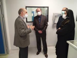 بازدید از کلین روم - پژوهشگاه ربع رشیدی و توانیر