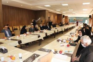 حضور دکتر پرویز شهابی در واحد توسعه تحقیقات بالینی بیمارستان ولیعصر(ع)