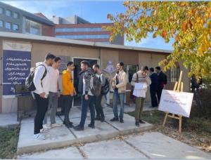 حضور معاون تحقیقات و فناوری در جمع با نشاط و پرشور دانشجویان در کمیته تحقیقات و فناوری