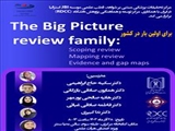 کارگاه The Big Pivture review family: Scoping review - Mapping review - Evidence and gap maps (برای اولین بار در کشور)