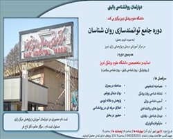 دوره جامع توانمندسازی ویژه روانشناسان و دانشجویان مقطع کارشناسی ارشد و دکتری به صورت تئوری و عملی