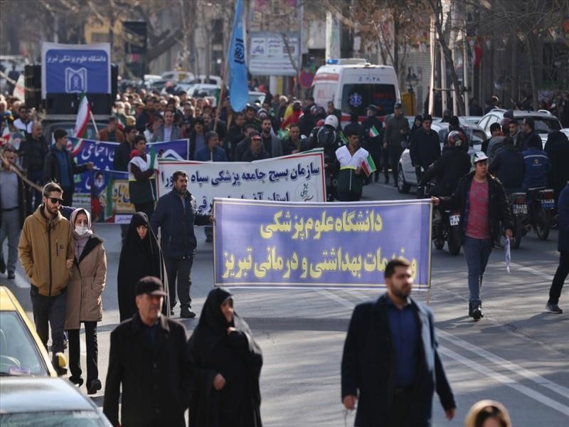 گزارش تصویری راهپیمایی 22 بهمن 1402