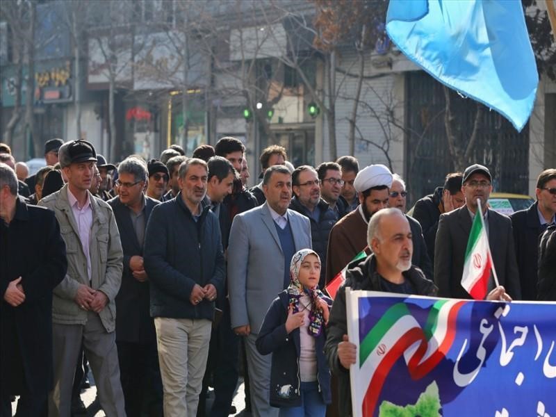 گزارش تصویری راهپیمایی 22 بهمن 1402